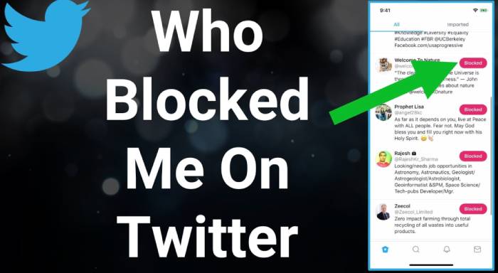 How To Check Who Blocked You On Twitter