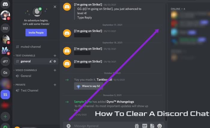 How To Clear A Discord Chat
